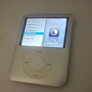 White Portable Media Player